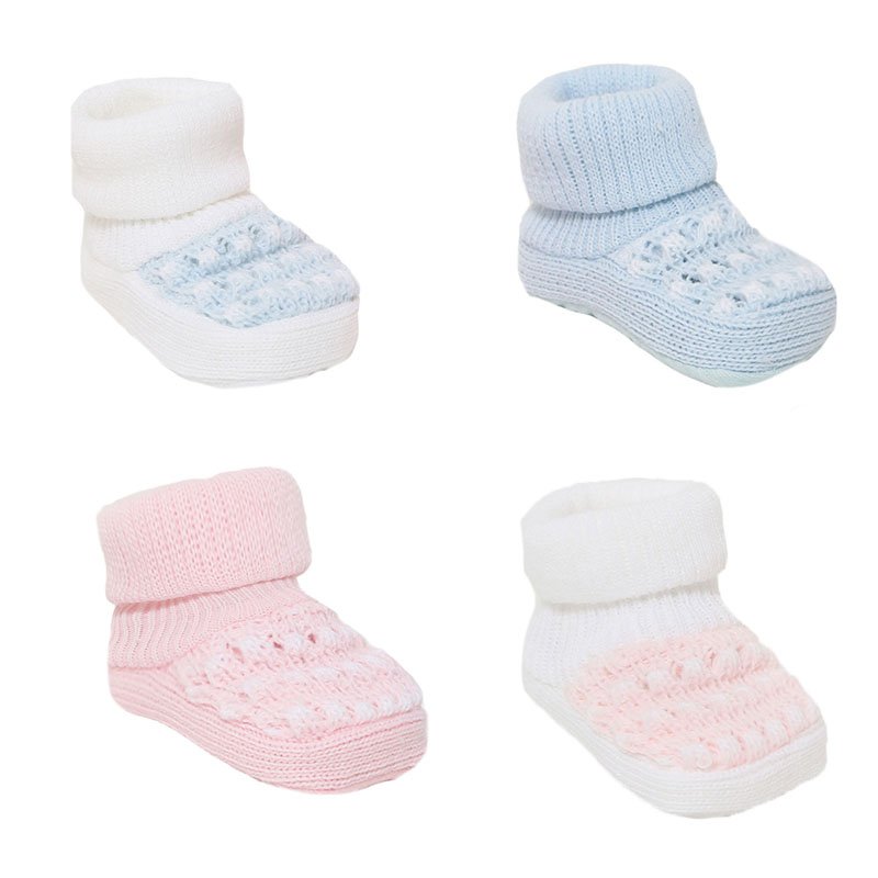 S402: Acrylic Baby Bootees